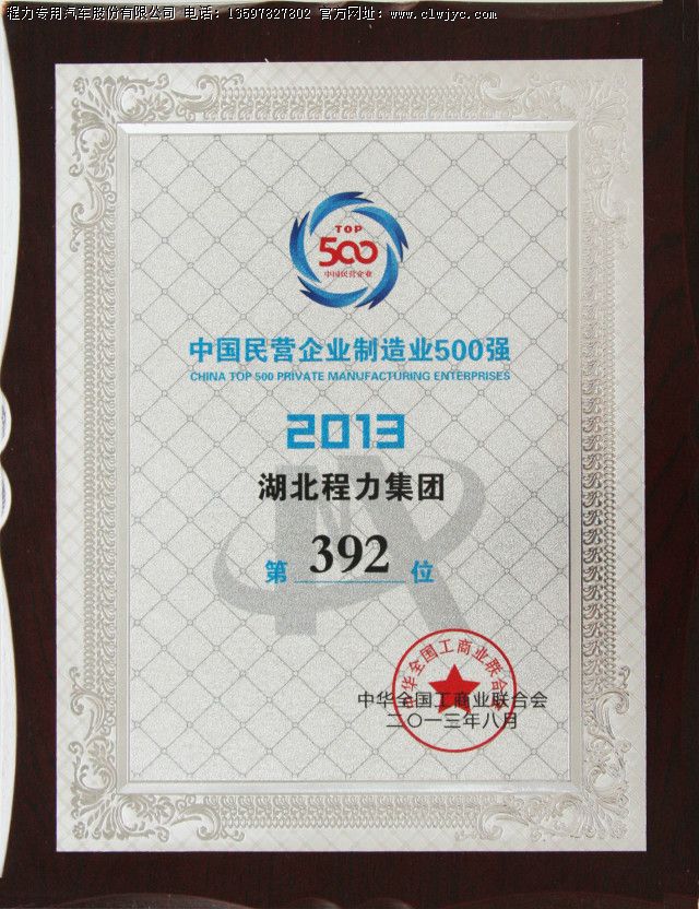 民營企業(yè)500強